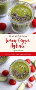Lemon Ginger Hydrate Smoothie 