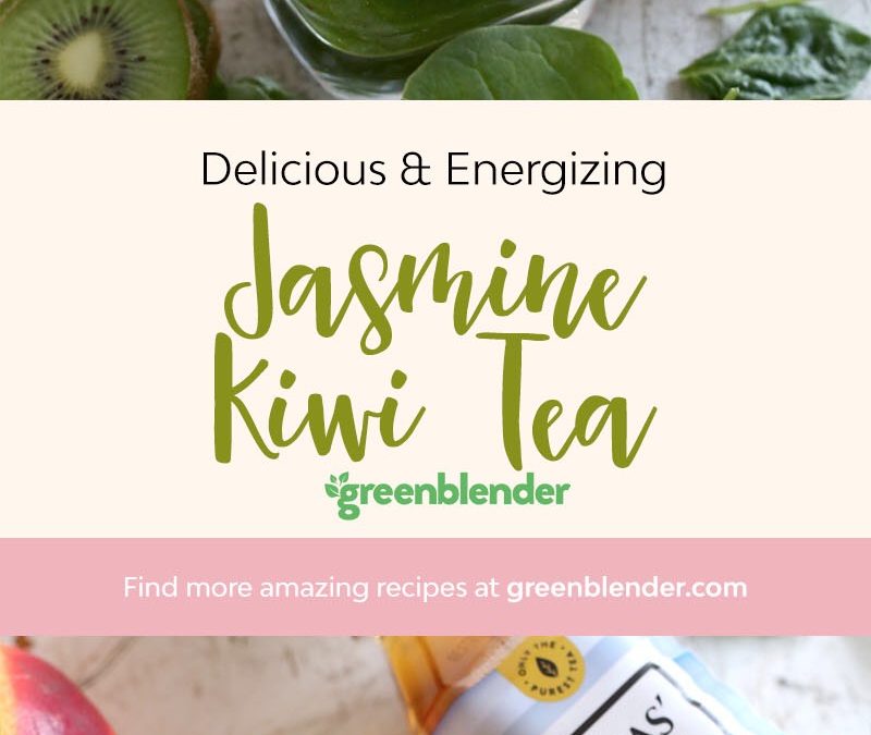 Jasmine Kiwi Tea Smoothie